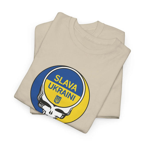 Grateful Dead - Slava Ukraini Stealie Grateful Dead T-Shirt - StealieShop
